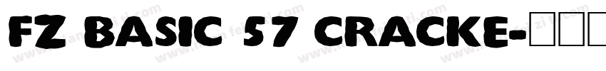 FZ BASIC 57 CRACKE字体转换